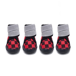 Bottes d'hiver pour chiot, imperméables, antidérapantes, semelle en caoutchouc, faciles à enfiler, doublure en polaire, <span class=keywords><strong>protection</strong></span> des <span class=keywords><strong>pattes</strong></span>, chaudes - Product Image 3