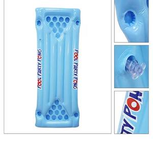 Table de jeu gonflable flottante pour bière et tennis de table, avec fonction lit <span class=keywords><strong>flottant</strong></span> et bain de glace, pour divertissement aquatique 146x60cm - Product Image 1