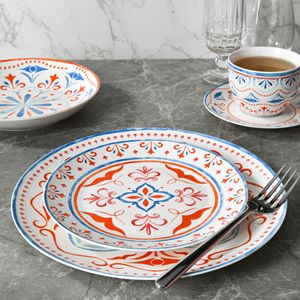 Service de table de luxe en porcelaine fine, vaisselle et tasses à café et à thé en céramique - Product Image 4