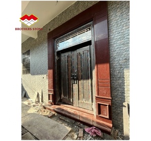 <span class=keywords><strong>Seuil</strong></span> <span class=keywords><strong>de</strong></span> <span class=keywords><strong>porte</strong></span> moderne en granit rouge poli pour salle <span class=keywords><strong>de</strong></span> bain et villa - Product Image 5