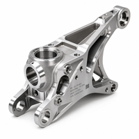 Pièces robotiques CNC personnalisées, boîtier de joint de bras, aluminium, acier inoxydable, électroérosion à fil pour usinage OEM