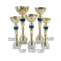 Phoenix Haute Qualité Durable En Métal Événement Sportif Grammy Award Pigeon Personnalisé Gravé Or Argent Football Football Trophées