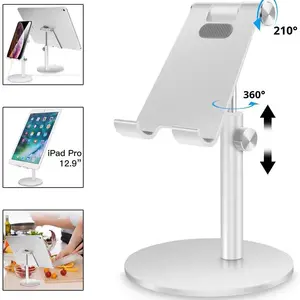 Support de téléphone et tablette pliable stable et rotatif à 360 degrés pour diffusion en direct et visionnage - Product Image 3