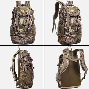 Muestra Gratuita de Mochila Táctica de Camuflaje de Plástico de Alta Densidad de 36-56L para Caza al Aire Libre, Impermeable, para Senderismo, Camping y Escalada - Product Image 3