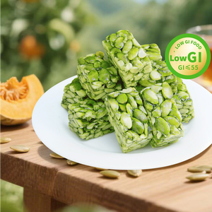 เมล็ดฟักทองหวานฮวงเหลาหวู่ GI ต่ำ ไฟเบอร์สูง ขนมกึ่งนิ่ม สำหรับขายส่ง - Product Image 3