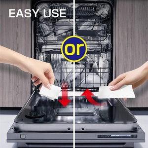Professional Manufacturer Eco-Friendly Disposable Kitchen Dishwasher Detergent Sheets - Product Image 5