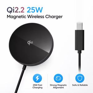 Cargador Inalámbrico Qi2.2 de 25W <span class=keywords><strong>Original</strong></span> de Fábrica, Base de Carga Magnética Ligera y Compacta para Teléfonos Serie 16/17 <span class=keywords><strong>Samsung</strong></span> - Product Image 1
