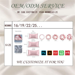 ที่กําหนดเองขายส่งcharmeuseหมอนผ้าไหมธรรมชาติ22 mommeผ้าไหมปลอกหมอนหม่อนผ้าไหมปลอกหมอนปลอกหมอน - Product Image 2