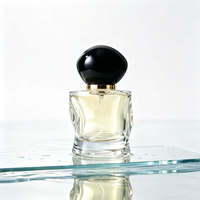 Flacons de parfum en verre transparent mini 15 ml au design unique, vente chaude, stock d'usine en gros, flacon de parfum portable en verre