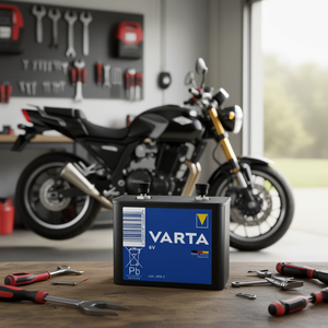 แบตเตอรี่วาร์ต้า 6V รุ่น 4R25-2 ซิงค์คลอไรด์ สำหรับรถจักรยานยนต์ - Product Image 3