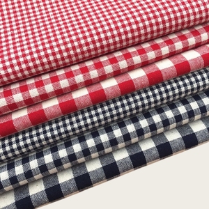 Tissu en coton Crisl Classic 21s, tissage uni, teint en fil, à carreaux, en rouleau, pour chemises et manteaux - Product Image 2