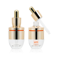 Botol Serum Kaca Kosong, Botol Penitis Kaca Kosmetik Perawatan Kulit Pelembab 30Ml 50Ml Perawatan Wajah