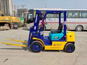 For <b>Used</b> 2 Ton Diesel Forklift High Efficiency Engine CE Certified Mast Extended Height Restaurant Industries 2022 Model - Product Image 2