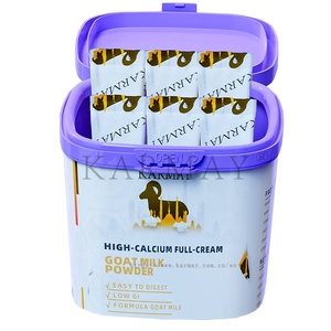 Pot en plastique avec couvercle rabattable 1000g pour emballage de poudre nutritionnelle emballée individuellement pot dans un moule étiquette pot en plastique - Product Image 3