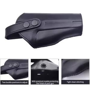 नई बाहरी सामरिक नायलॉन होल्स्टर स्लिंग चमड़े के बैग को छुपा हुआ कंधे को छुपाने के साथ डबल अंडरआर्म बैकपैक - Product Image 5