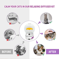 Pet relax Chats Calmant Diffuseur Nouveau Traitement Anti-Stress Amélioré recharge apaisante