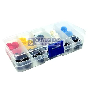 Tact switch-button round with button-cap 12*12*7.3MM 25 pairs in box