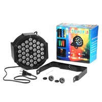 Usine en gros RGB DMX 512 18 36 led par lumières pour bar dj lampe d'éclairage de scène de mariage