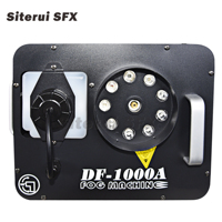 SITERUI 1000W LED brouillard et fumée Machine pour Halloween célébrations fête ville discothèque mariage-fer matériel avec télécommande