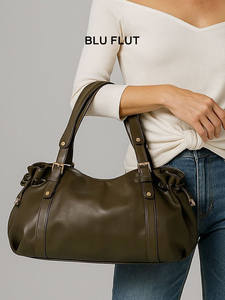 Nouveau style 2026 Sac à main pour femme, sacoche à boucle de ceinture et sac fourre-tout à cordon de serrage - Product Image 6