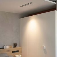 Réflecteur de lumière LED linéaire Laser Blade, grille spot pour hôtel, 1x2W-15x2W, IP44, dimmable, UGR 10-19, CRI Ra90/Ra97, 3500K, blanc chaud