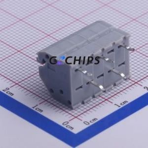 KF250-3.5-5P-1 Spring Terminal Block Through hole Component (THT),P=3.5mm Connector 3.5mm 5P 5 5A - Product Image 2