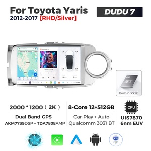 MEKEDE DUDU7 AUTO Autoradio Android Lecteur Dvd de voiture pour Toyota <span class=keywords><strong>Yaris</strong></span> 2012 2014 <span class=keywords><strong>2013</strong></span> 2015 2016 Wifi 4g LTE 2K Écran - Product Image 6