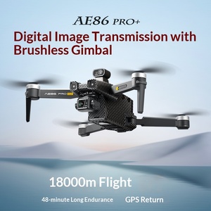 Drone aérien professionnel AE86+ avec image numérique, écran tactile 2 km, évitement d'obstacles, 4K UHD, retour automatique, GPS, avion télécommandé - Product Image 3