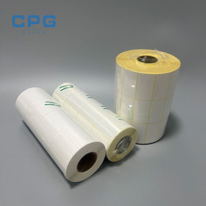 Top Seller Instant Imaging Strong Adhesion Three Proof Thermal Label 60x40mm 2x1 inch Barcode Label <b>Logistics</b> <b>Packaging</b> Label - Product Image 1