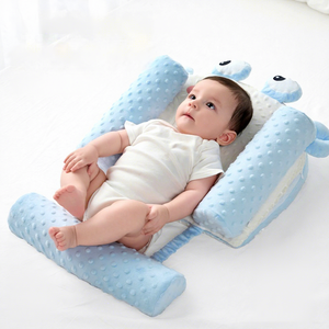 Almohada de Apoyo para Lactancia, Cojín de Lactancia con Inclinación Suave, Anti-Vuelco para Recién Nacidos, <span class=keywords><strong>Nido</strong></span> Portátil para Bebé, Posición Ajustable, Suave - Product Image 1