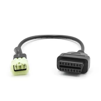 OBD 6pin Obdii Cable para KTM Duke RC Moto CAN-Bus y k-line Ambos para KTM Moto ECU Tune Cable de diagnóstico Plomo KTM