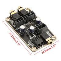 Module d'isolation audio et de réduction du bruit, carte amplificateur audio DS à masse commune, carte amplificateur de puissance audio DS pour voiture DC4-18V