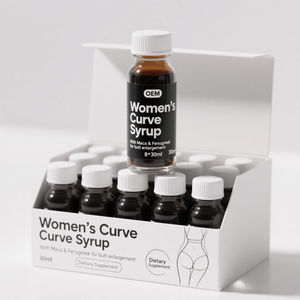 Sirup penambah pantat dewasa alami, suplemen penumbuh dan kurva untuk wanita Label pribadi OEM grosir - Product Image 1