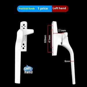 <span class=keywords><strong>Old</strong></span>-<span class=keywords><strong>Fashioned</strong></span> 7-shaped Single-Point kim loại cửa sổ khóa phẳng đẩy cửa sổ xử lý khóa cho ban công cửa sổ cửa sổ cửa xử lý - Product Image 6