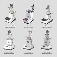 12,5 MPa 20-300 ℃   Réacteur à haute pression HT-FC de laboratoire, en alliage Monel Hastelloy 316L, 0,04 m³, à poser sur table, avec enveloppe chauffante