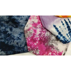 Paréo de plage tie-dye, écharpe, maillot de bain une pièce, écologique, personnalisable, vêtements de plage - Product Image 5