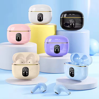 Casque Bluetooth avec basses très profondes, écouteurs HiFi, casque Bluetooth, longue durée de vie de la batterie, écouteurs TWS avec écran numérique LED