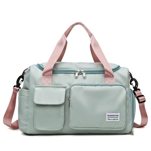 2026 Custom Logo Wholesale Separated Yoga <b>Water</b> <b>Resistant</b> Polyester/Nylon Fitness Gym Portable Travel Daily Use Large Luggage - Product Image 5