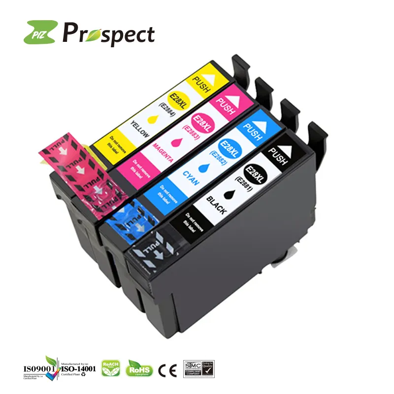 Prospect 288XL T288XL T288 288 XL T2881 T2882 T2883 T2884 uyumlu renkli mürekkep püskürtmeli mürekkep kartuşu için Epson XP-240 yazıcı