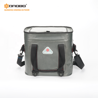 Glacière souple et étanche personnalisée sans fermeture éclair 24 canettes glacière 840D TPU glacière souple pour la pêche Camping pique-nique