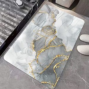Anti slip Diatom Mud Diatomaceous Earth Absorbent Diatomite Shower Bathroom Floor Bath Mats <b>Rugs</b> Set Non-slip for Bathroom - Product Image 2