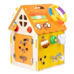 Giocattolo Educativo per lo Sviluppo Precoce, <span class=keywords><strong>Scatola</strong></span> Multifunzione <span class=keywords><strong>Montessori</strong></span> per Bambini, Gioco di Iniziazione per Bambini Piccoli - Product Image 4