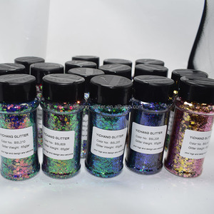Glitter Cangiante Camaleonte Viola-Blu 65g in Bottiglia Shaker, Mix di Glitter Cangiante per Artigianato, Unghie, Resina, Scrapbooking - Product Image 4
