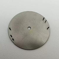 Cadran de montre de plongée 28,5 mm noir vert lumineux, pièces de modification pour mouvement de montre mécanique NH35/NH36
