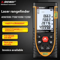 Télémètre laser numérique infrarouge industriel de haute précision, télémètre laser portatif, précision de 1,5 mm, portée de 50 m/70 m/100 m