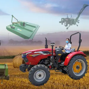 Tractor de 80hp para agricultura, venta directa de fábrica