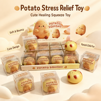 Vente en gros de jouets sensoriels personnalisés en silicone souple et croustillant, blocs de construction, cubes anti-stress TPR à rebond lent, assortiment varié