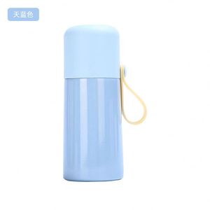 Mini 350ml Bullet <b>Thermos</b> Flask with Carry Strap Fits in Purse Custom Logo Stainless Steel Leakproof - Product Image 1