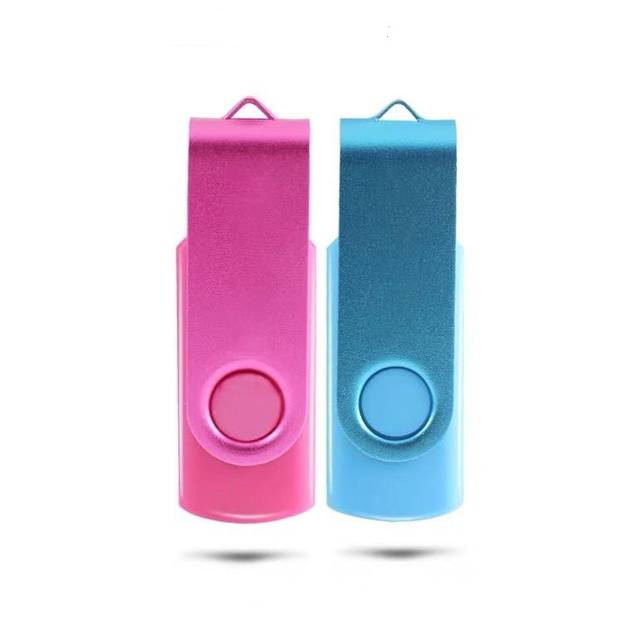 USB 2.0 High-Speed Pen Drive 16GB to 128GB Memory Stick New 32GB 64GB 8GB Rotating USB Flash Drive