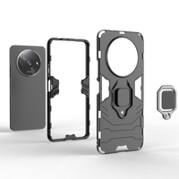 Armure Anneau Titulaire Antichoc Téléphone Cas Pour Redmi Note 13 4G 5G pour Redmi A3 K70 K70E Note 12 13R PRO PLus 12S 12R